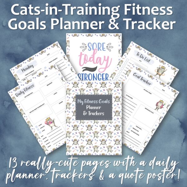 Cats-in-Training Fitness Goals Planner & Tracker