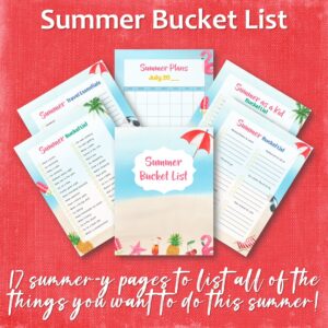 Summer Bucket List