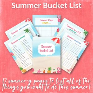 Summer Bucket List
