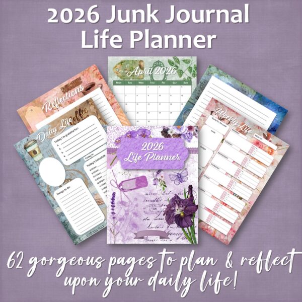 2026 Junk Journal Life Planner