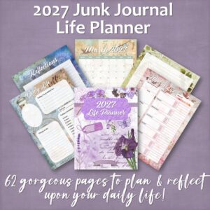 2027 Junk Journal Life Planner