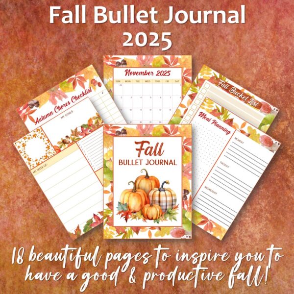 Fall Bullet Journal 2025