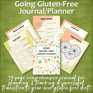 Going Gluten Free Journal/Planner