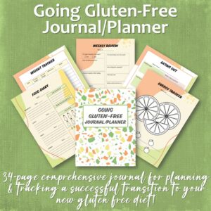 Going Gluten Free Journal/Planner
