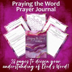 Praying the Word Prayer Journal