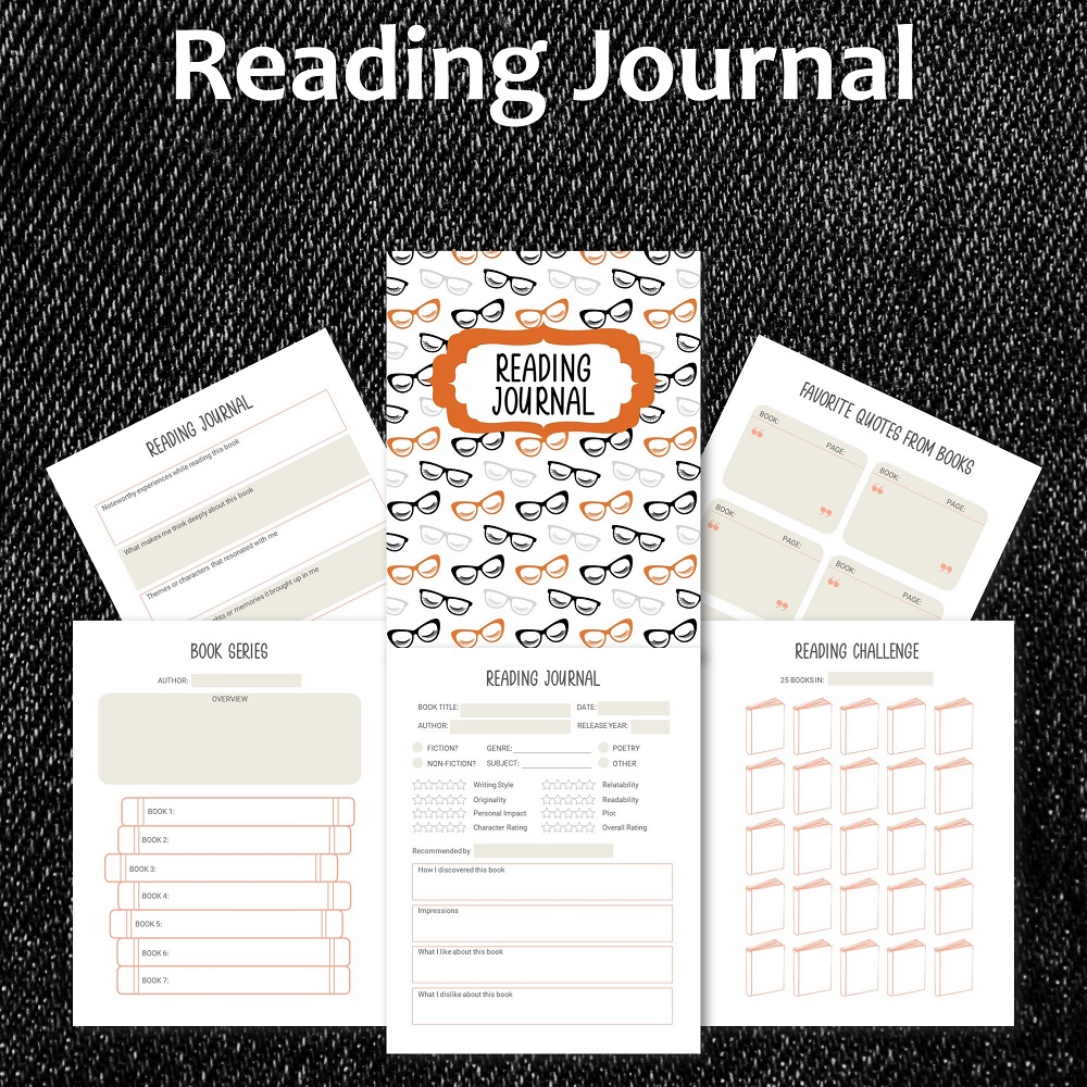 Reading Journal - Journals & Planners, Oh My!