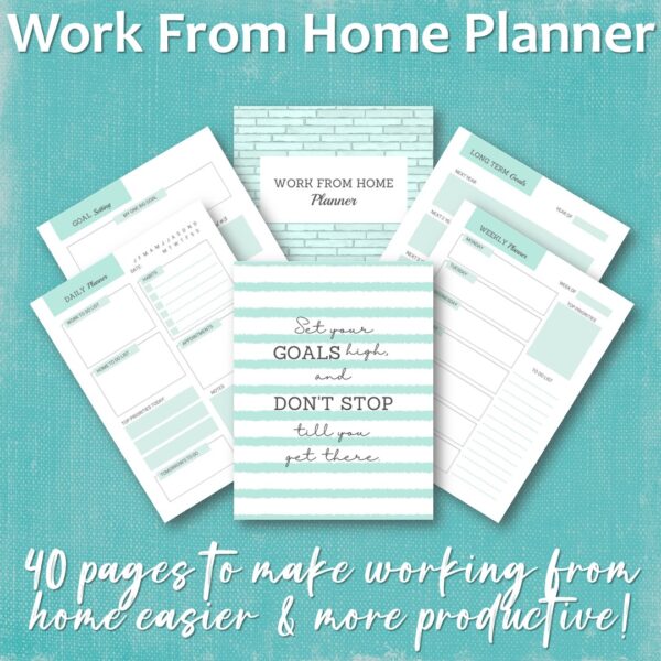 Work From Home Planner