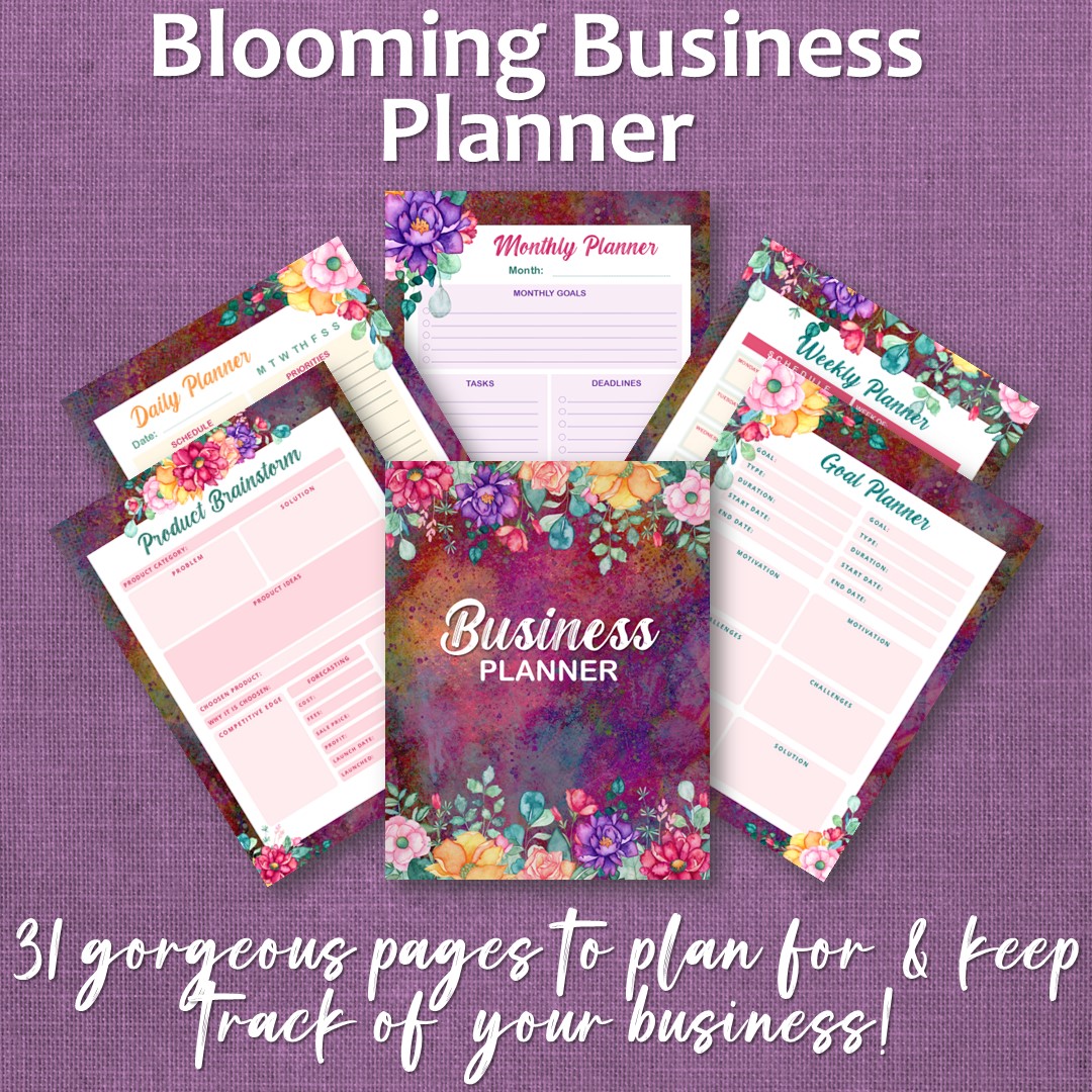Blooming Business Planner