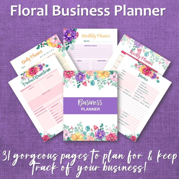 Floral Business Planner