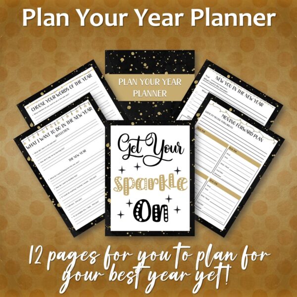 Plan Your Year Planner