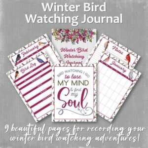 Winter Bird Watching Journal