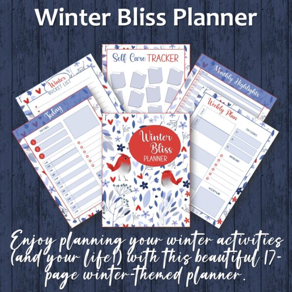 Winter Bliss Planner