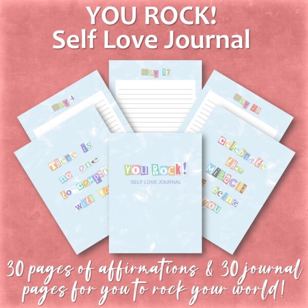 YOU ROCK! Self Love Journal