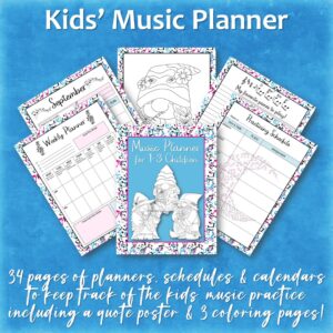 Kids' Music Planner