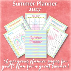 Summer Planner 2027