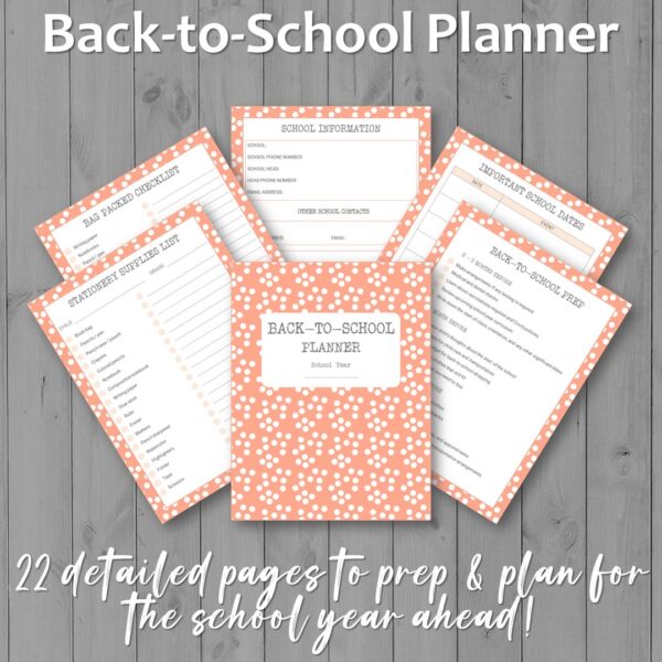 Back-to-School Planner