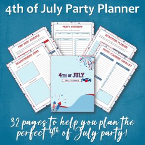 4th of July Party Planner