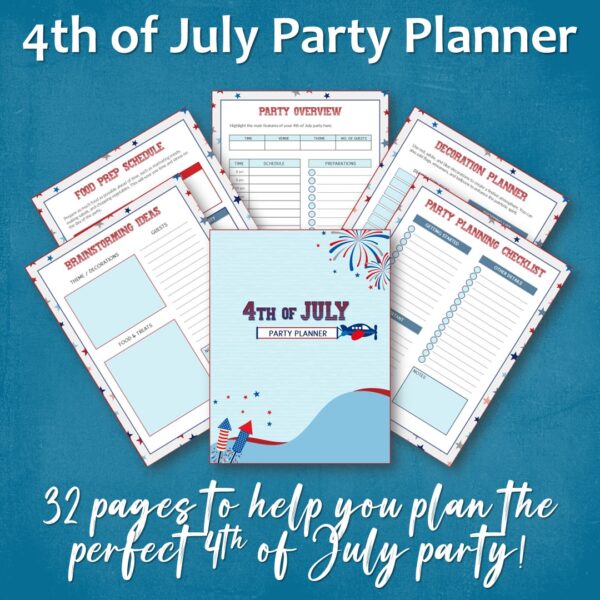 4th of July Party Planner