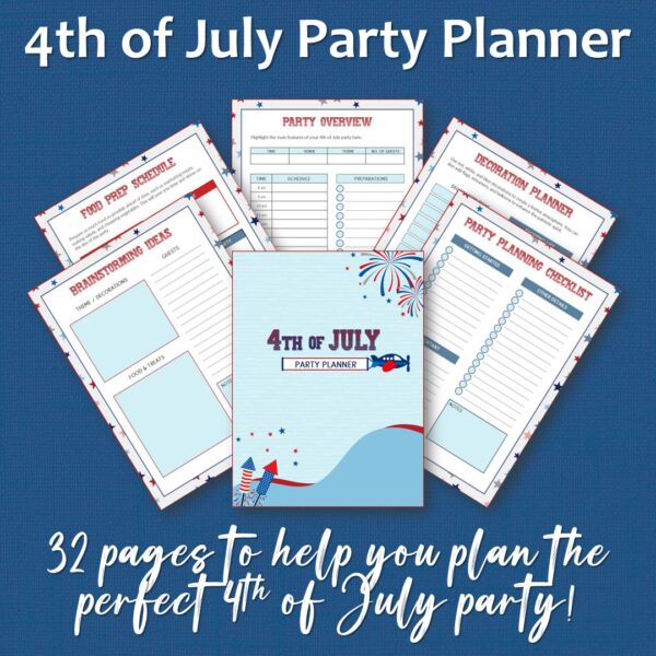 4th of July Party Planner