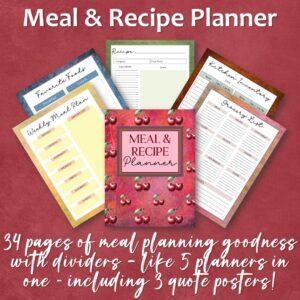 Meal and Recipe Planner