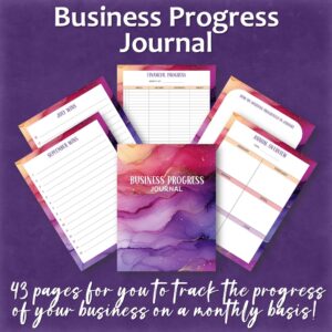 Business Progress Journal