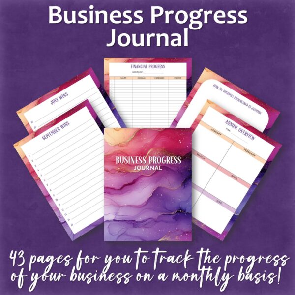 Business Progress Journal