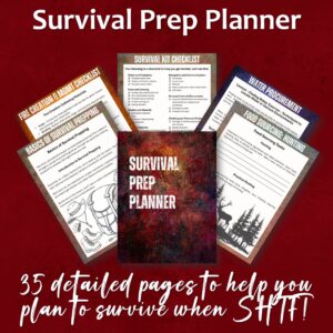 Survival Prep Planner