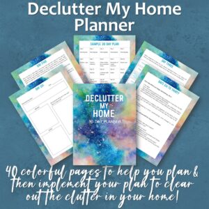 Declutter My Home Planner