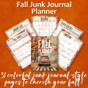 Fall Junk Journal Planner
