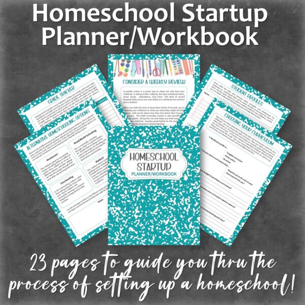 Homeschool Startup Planner/Workbook