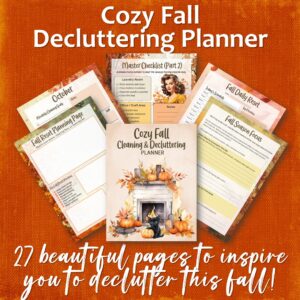 Cozy Fall Decluttering Planner