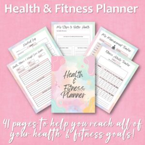 Health & Fitness Planner