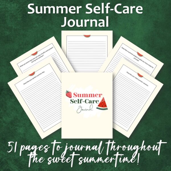Summer Self-Care Journal