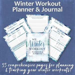 Winter Workout Planner & Journal