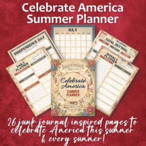 Celebrate America Summer Planner