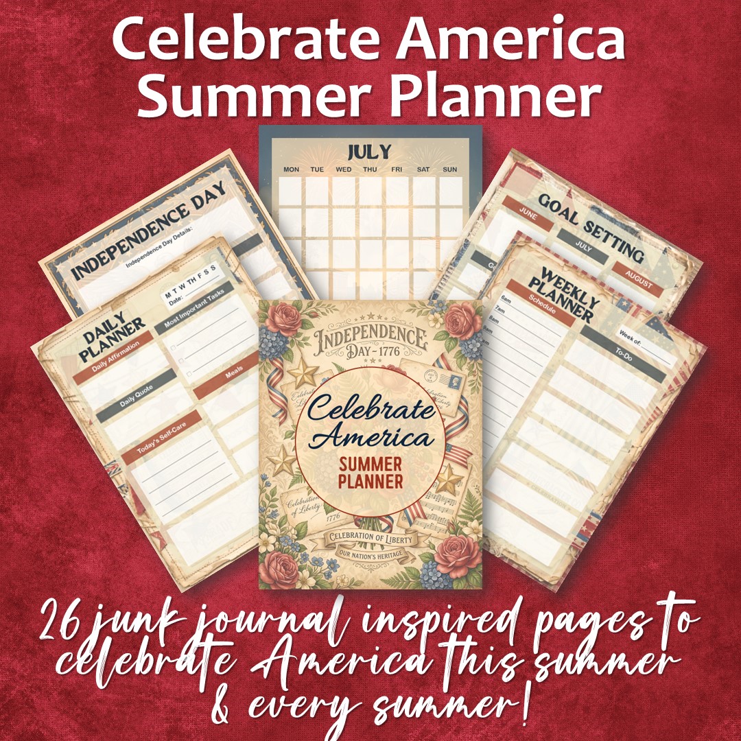 Celebrate America Summer Planner