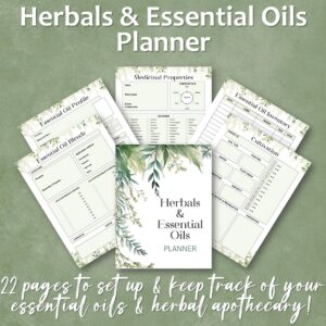 Herbals & Essential Oils Planner