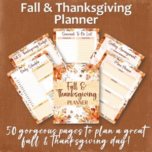 Fall & Thanksgiving Planner