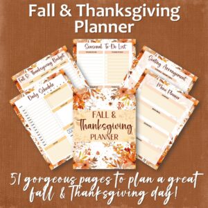 Fall & Thanksgiving Planner