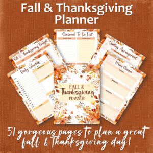 Fall & Thanksgiving Planner